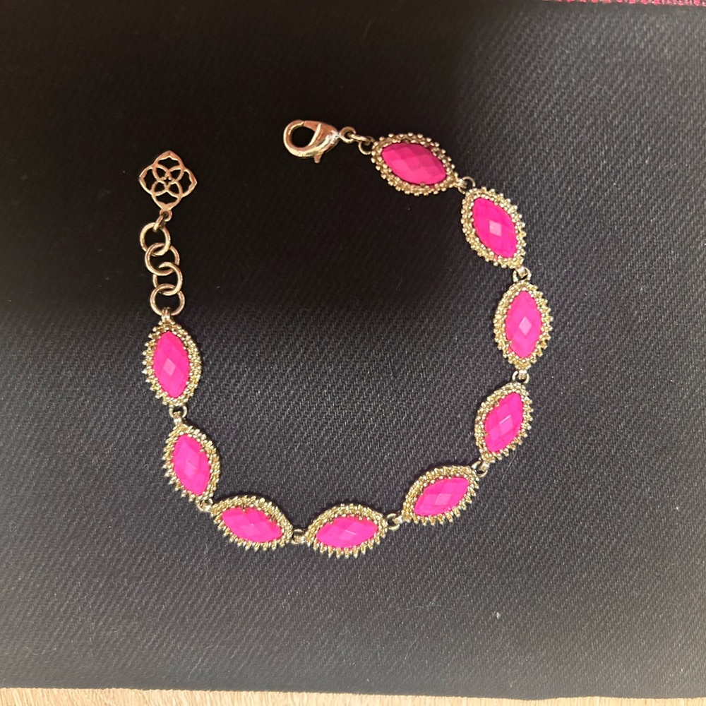 Kendra Scott Jana Magenta Bracelet